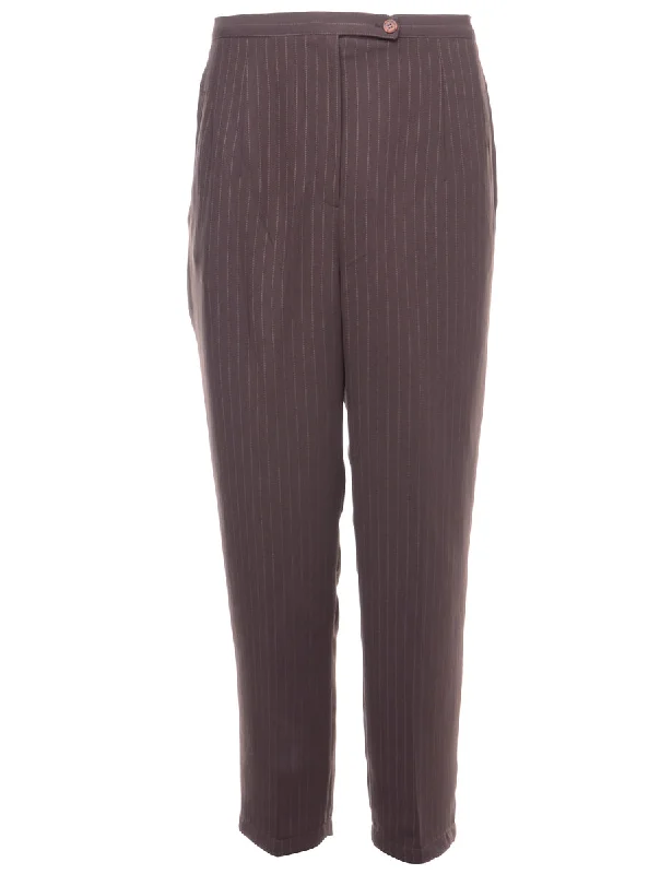 Beyond Retro Reworked Cropped Dana Tapered Trouser - W30 Trousers practical easy-care Beyond Retro Reworked Cropped Dana Tapered Trouser - W30 Trousers practical easy-care