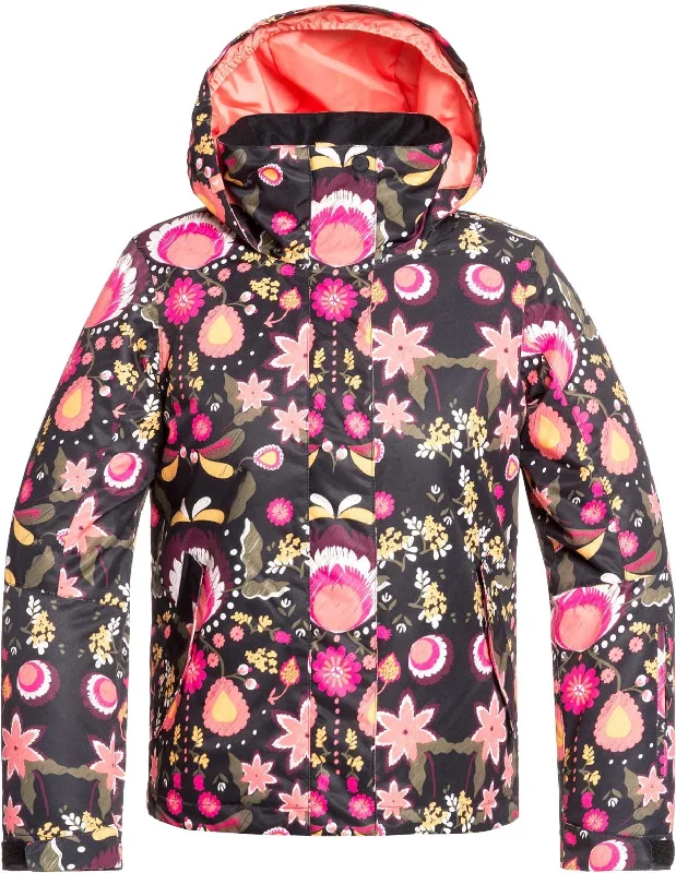 Roxy Junior's Insulated Jetty Snow Jacket 2020 Trench Coat Raincoat Waterproof Jacket Roxy Junior's Insulated Jetty Snow Jacket 2020 Trench Coat Raincoat Waterproof Jacket