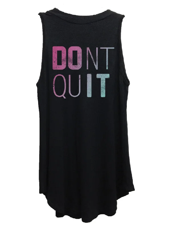 4th & Rose Don't Quit Mock Neck Tank ivory tank top