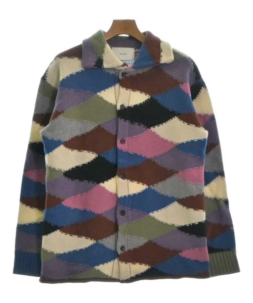 8ON8 Cardigans Crew Neck V-Neck Turtle Neck