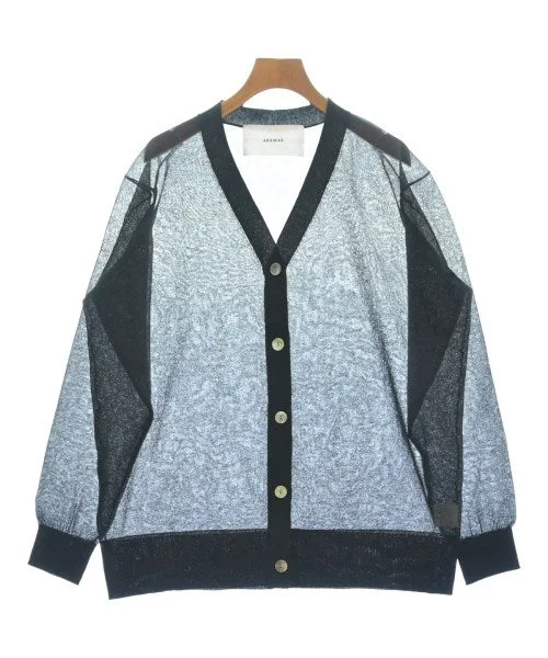 ADAWAS Cardigans Zippered Front Buttoned Front Snap Front