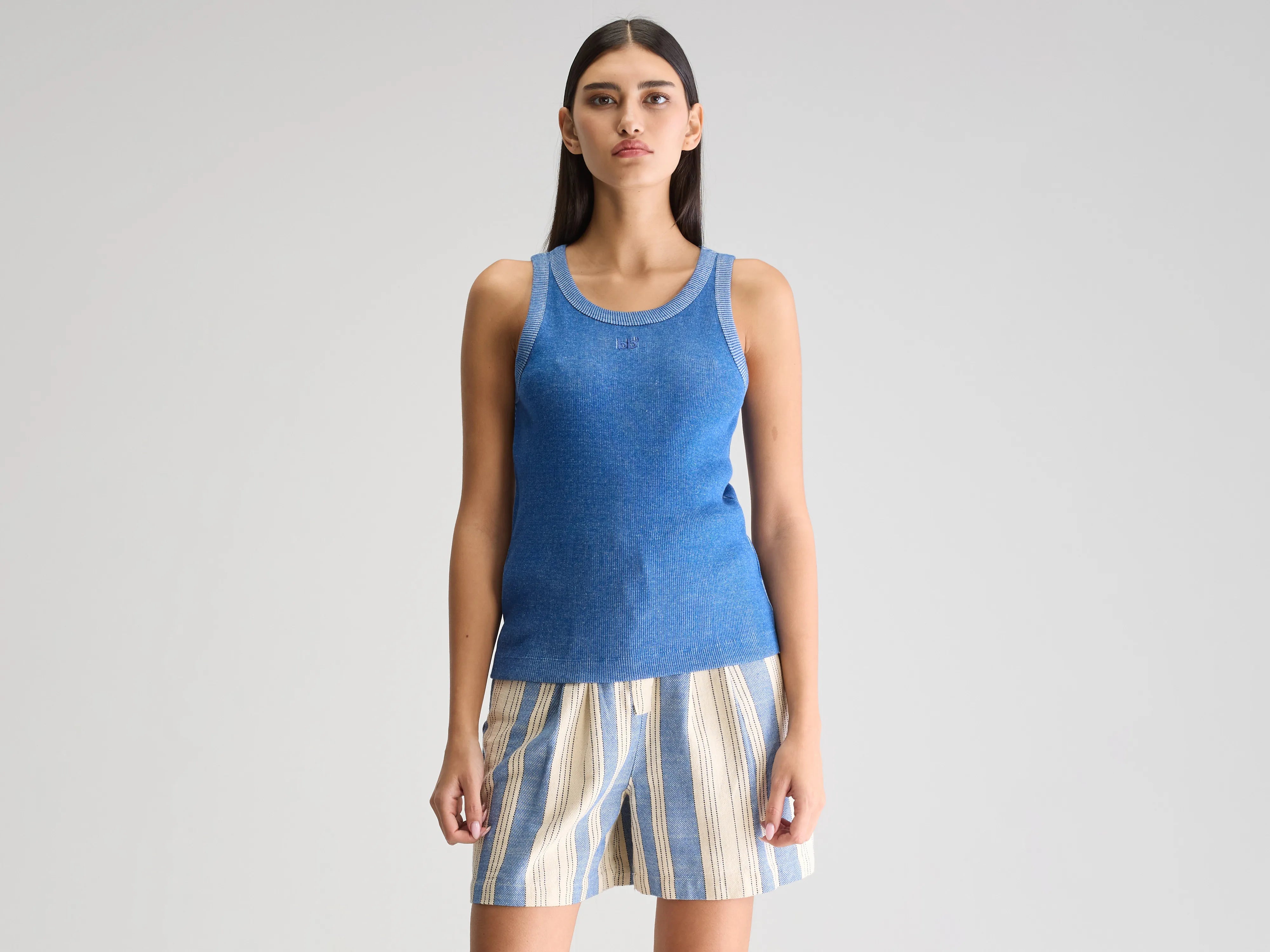 Valdi slim tank top (251 / W / COMBO A) soft tank top