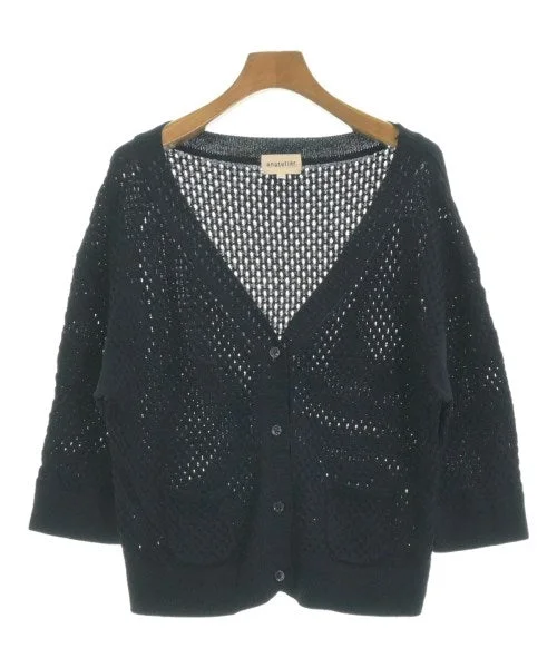 anatelier Cardigans Mesh Fabric Canvas Fabric Denim Fabric