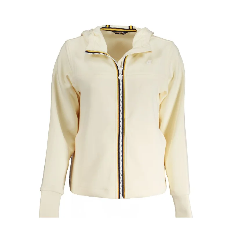 K-WAY Beige Polyester Sweater Transparent Opaque Sheer