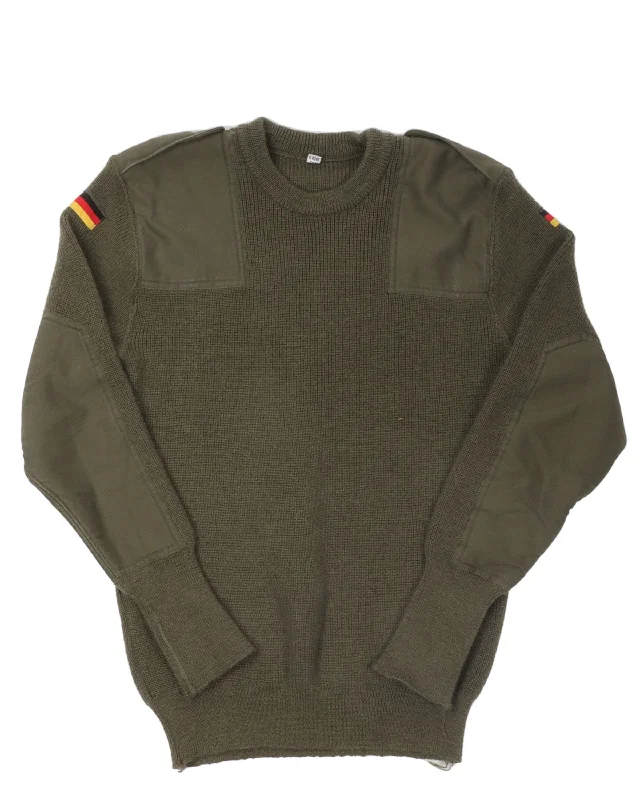 German Military Sweater Spandex Rayon Corduroy