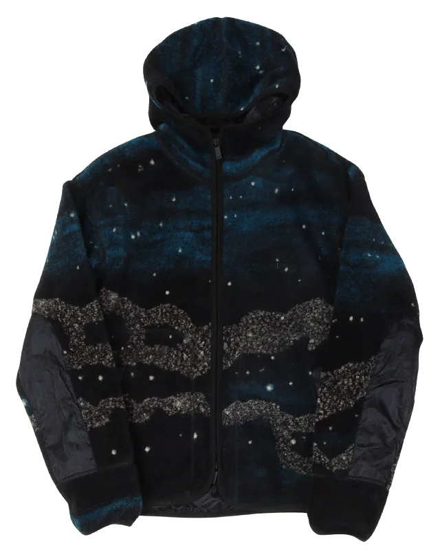 Peter Doig Hooded Fleece Jacket Fleece Jacket Down Jacket Parka