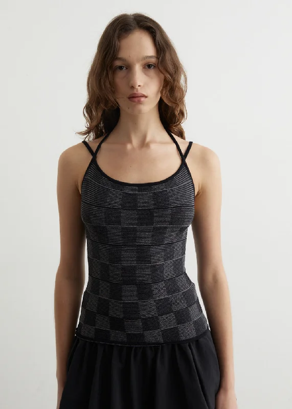 Dayglow Knitted Tank vintage tank top
