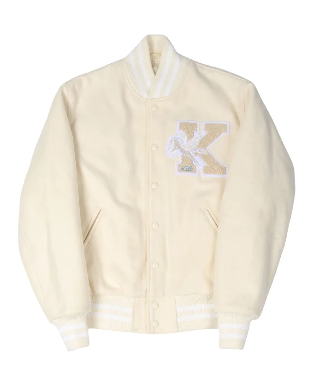 Golden Bear Varsity Jacket Hoodie Zip-Up Jacket Button-Up Jacket