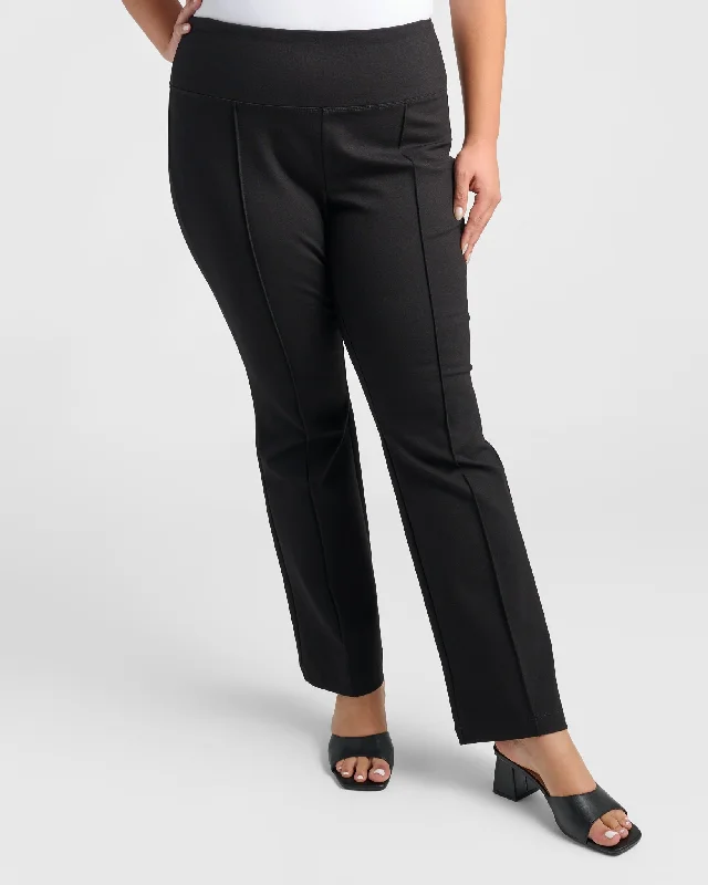 Plus Size Kelsey Flare Trouser Trousers Seasonal Trendy