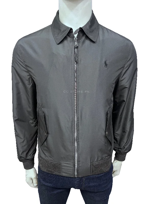RL Packable Harrington Grey Jacket Fitted Jacket Loose Jacket Oversized Jacket