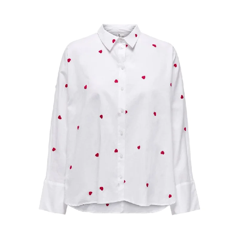 Only White Cotton Sweater Zippered Buttoned Snapped