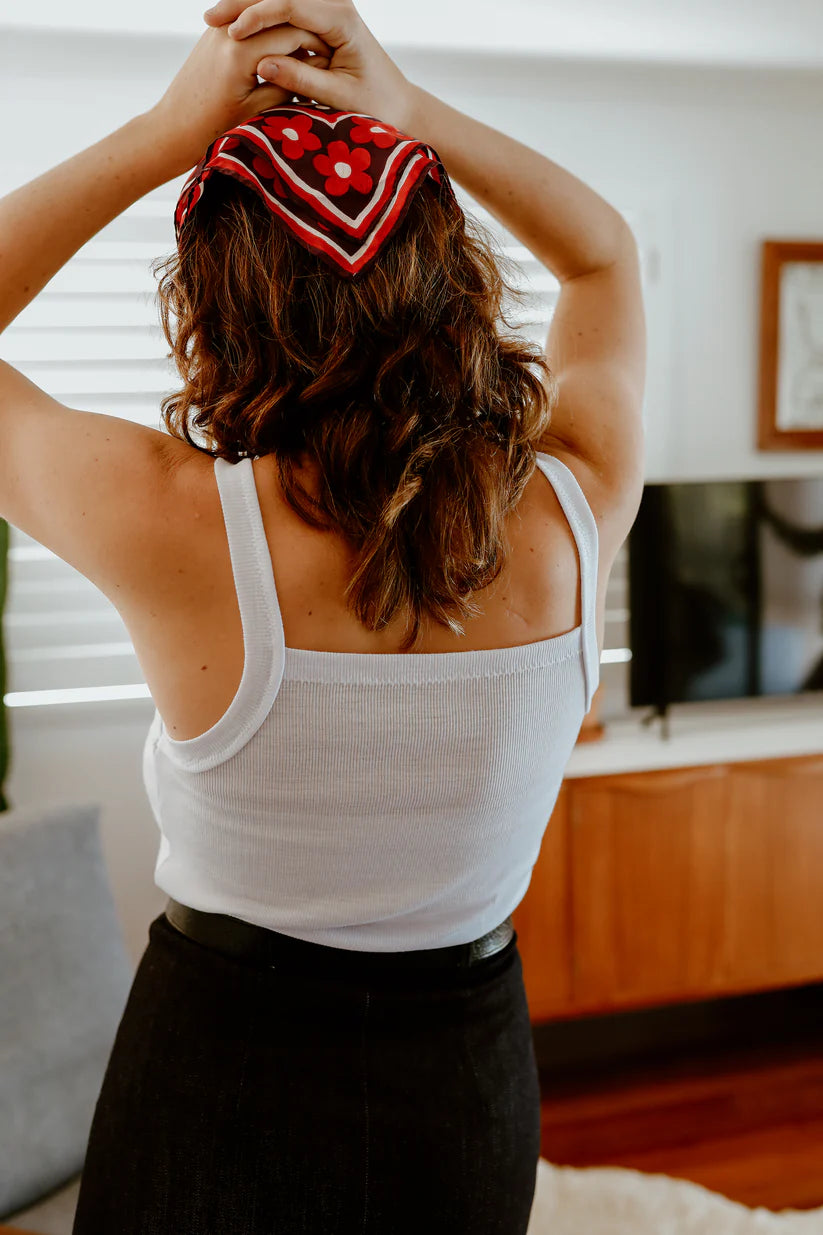 Bottlebrush Tank - Sewing Pattern | Common Stitch lavender tank top