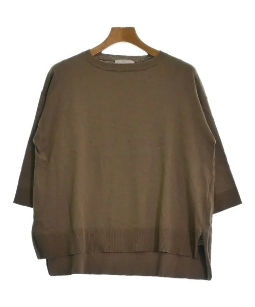 Comme ca Mature Sweaters Welt Pockets Slit Pockets Flap Pockets