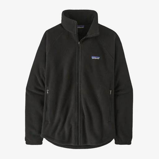Patagonia Classic Microdini Fleece Jacket - Black Quilted Jacket Puffer Jacket Insulated Jacket