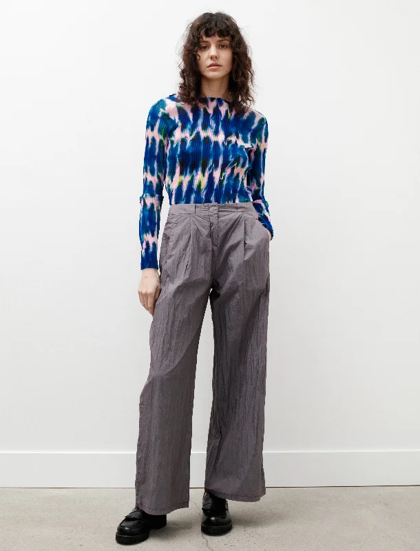 Serene Trousers Antique Lavender Poplin Trousers Evening Elegant