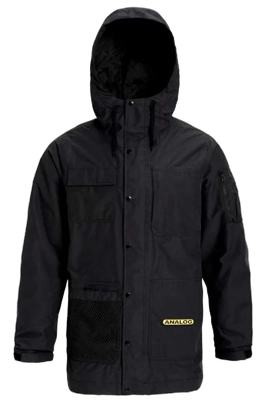 Burton Analog Solitary Insulated Jacket 2021 Embroidered Jacket Appliqued Jacket Beaded Jacket