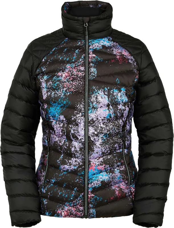 Spyder Ladies' Timeless LTD Down Insulated Jacket 2021 Zippered Front Buttoned Front Snap Front Spyder Ladies' Timeless LTD Down Insulated Jacket 2021 Zippered Front Buttoned Front Snap Front
