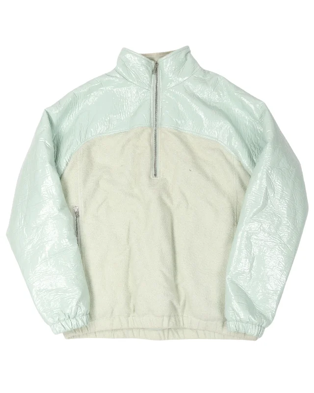Fleece Half Zip Jacket Striped Jacket Polka Dot Jacket Floral Jacket