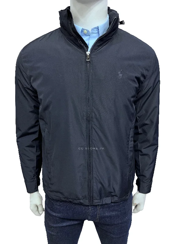 RL Concealed Hood Quilted Navy Blue Jacket Zippered Jacket Buttoned Jacket Snapped Jacket RL Concealed Hood Quilted Navy Blue Jacket Zippered Jacket Buttoned Jacket Snapped Jacket