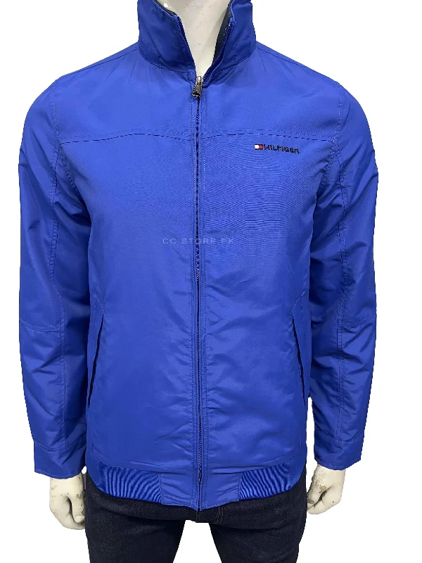TH Yatch Windbreaker Blue Jacket Mesh Jacket Canvas Jacket Denim Jacket