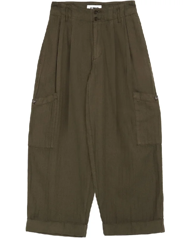 YMC Grease Trousers Olive Trousers Sale Discount