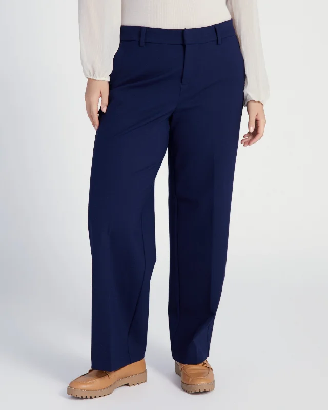 Plus Size Kelsey Wide Leg Trouser Trousers Striped Patterned