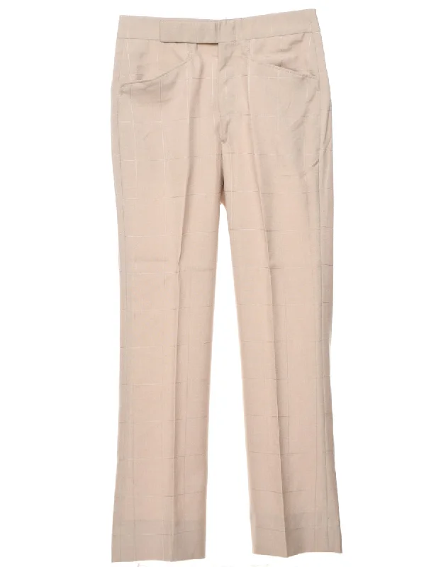 Beige Trousers - W30 L29 Trousers stylish modern