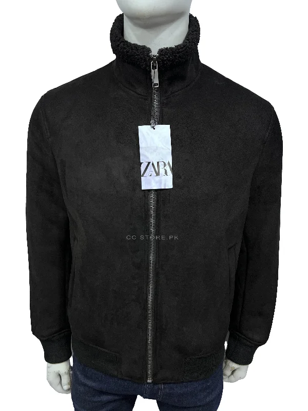 Zara Suede Fur Collar Black Jacket (463) V-Neck Jacket Boat Neck Jacket Square Neck Jacket Zara Suede Fur Collar Black Jacket (463) V-Neck Jacket Boat Neck Jacket Square Neck Jacket