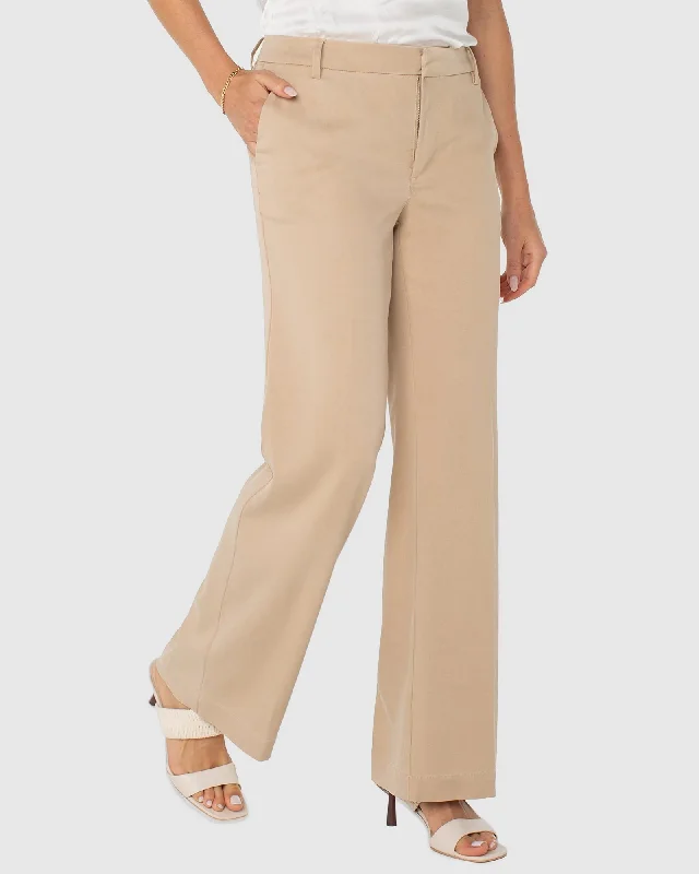 Kelsey Wide Leg Tencel Trouser Trousers Exclusive Limited