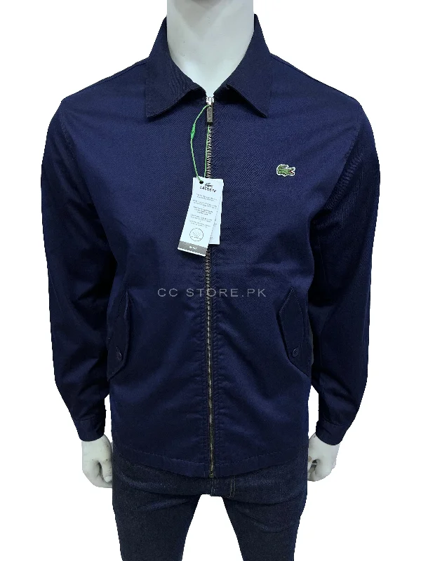 LCST Stretch Cotton Navy Blue Jacket Collared Jacket Crew Neck Jacket Turtle Neck Jacket LCST Stretch Cotton Navy Blue Jacket Collared Jacket Crew Neck Jacket Turtle Neck Jacket