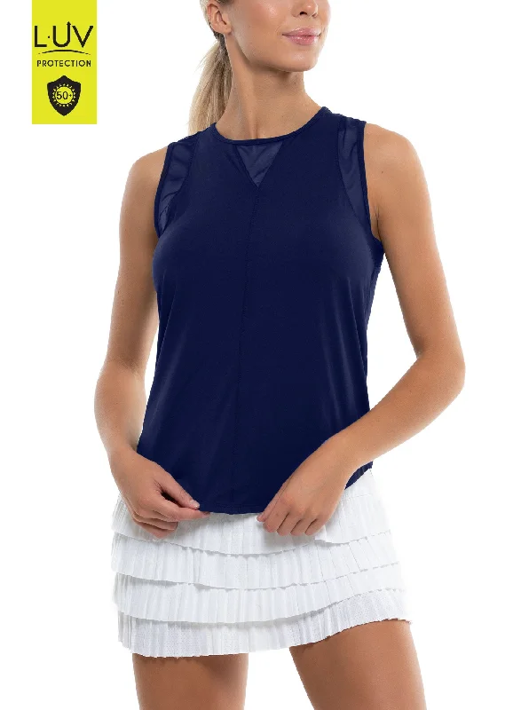 Ladies Lucky In Love Chill Out Tank lightweight tank top