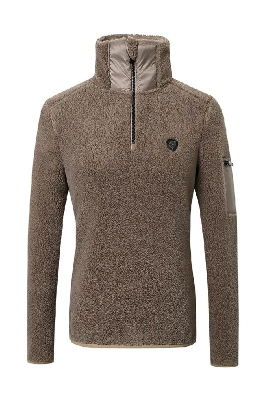 Covalliero Ladies Sweater Taupe Machine Wash Dry Clean Hand Wash