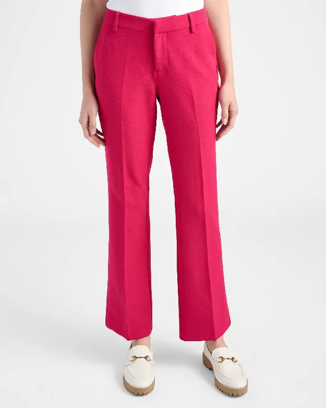 Kelsey Flare Trouser Trousers Low Rise Relaxed