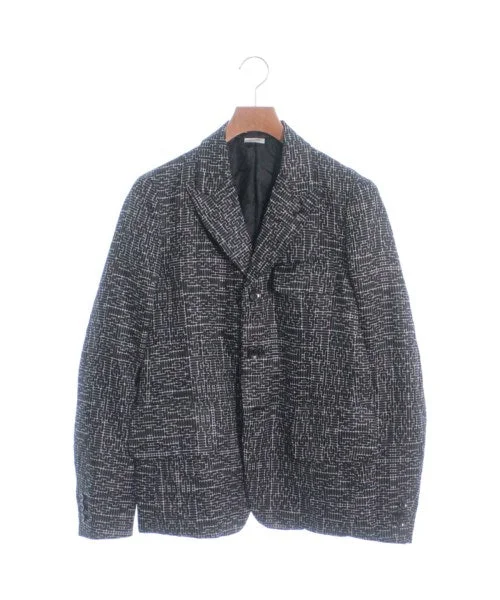 BLACK COMME des GARCONS Casual jackets One-Shoulder Jacket Off-the-Shoulder Jacket Asymmetrical Jacket BLACK COMME des GARCONS Casual jackets One-Shoulder Jacket Off-the-Shoulder Jacket Asymmetrical Jacket