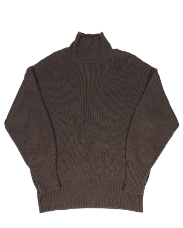 2001 Wool-Cashmere Blend Turtleneck Sweater Nylon Fabric Polyester Fabric Spandex Fabric