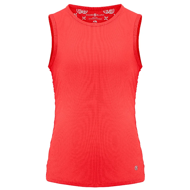 Ladies Poivre Blanc Tank Top glitter tank top