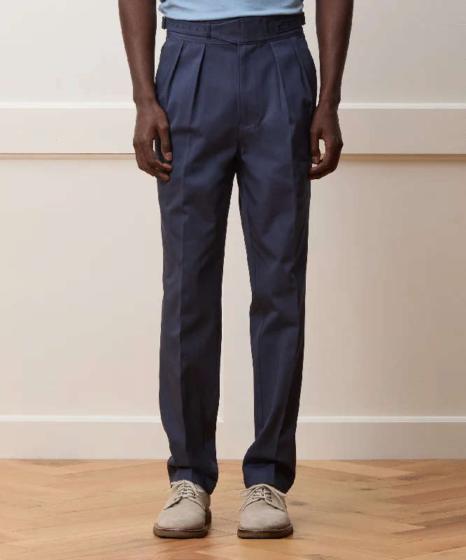 Italian Lightweight Cotton Gurkha Trouser Trousers Cargo Utility