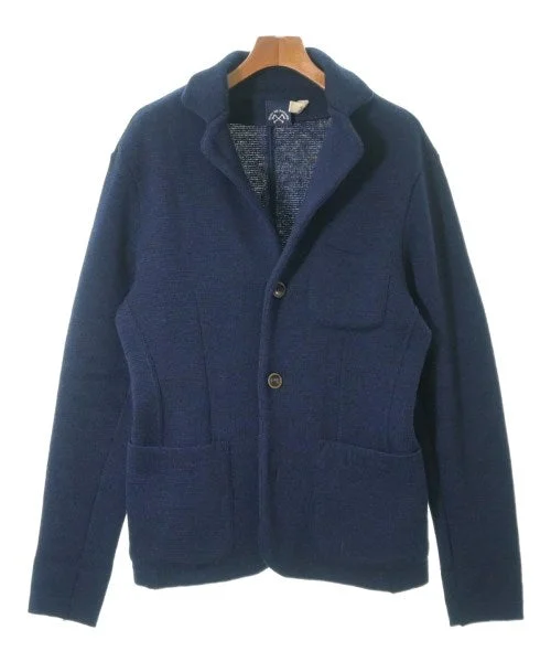 BLEU de PANAME Casual jackets Hooded Jacket Caped Jacket Shawl Collar Jacket