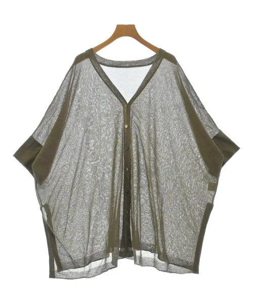 ADAWAS Cardigans Knit Fabric Woven Fabric Fleece Fabric