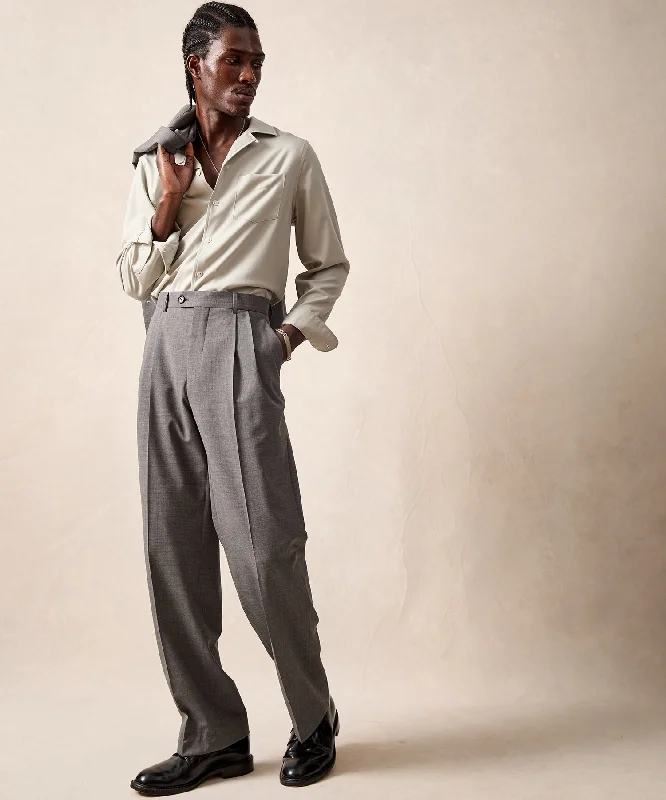 Italian Tropical Wool Wythe Trouser Trousers chic elegant
