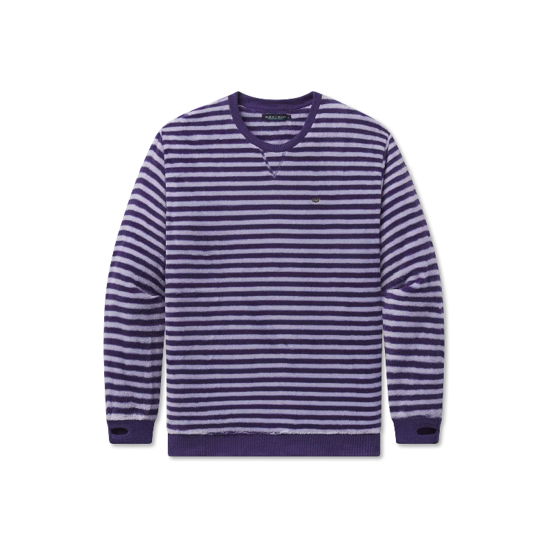 Sunday Morning Sweater - Cozy Stripe Modern Contemporary Chic