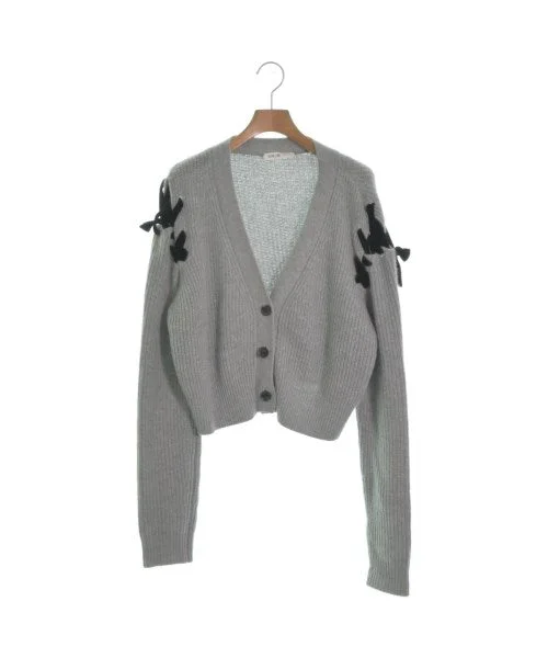 ADEAM Cardigans Wool Fabric Cashmere Fabric Tweed Fabric