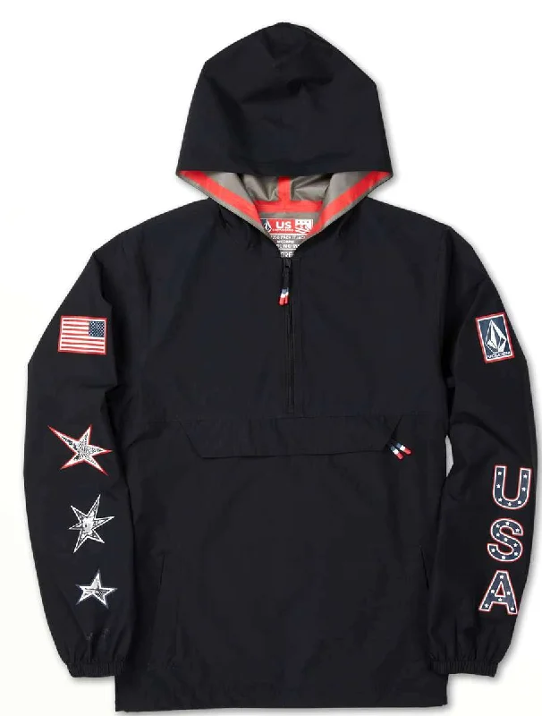 Volcom Pack It USA GORE-TEX Jacket 2022 Satin Jacket Silk Jacket Chiffon Jacket