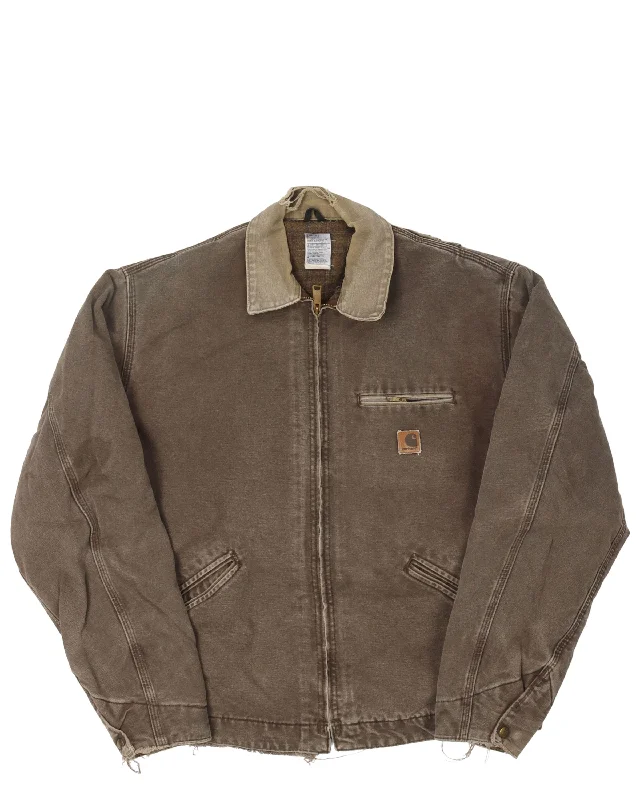 Carhartt Blanket Lined Detroit Jacket Embroidered Jacket Appliqued Jacket Beaded Jacket Carhartt Blanket Lined Detroit Jacket Embroidered Jacket Appliqued Jacket Beaded Jacket