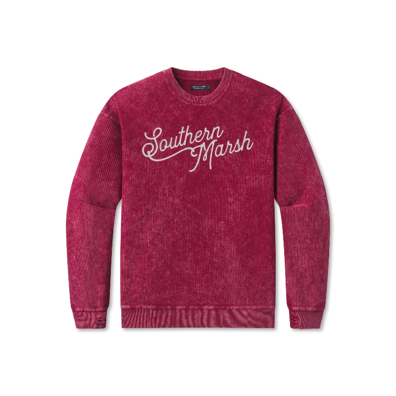 Sunday Morning Sweater - Washed Corduroy Oversized Loose Flowy