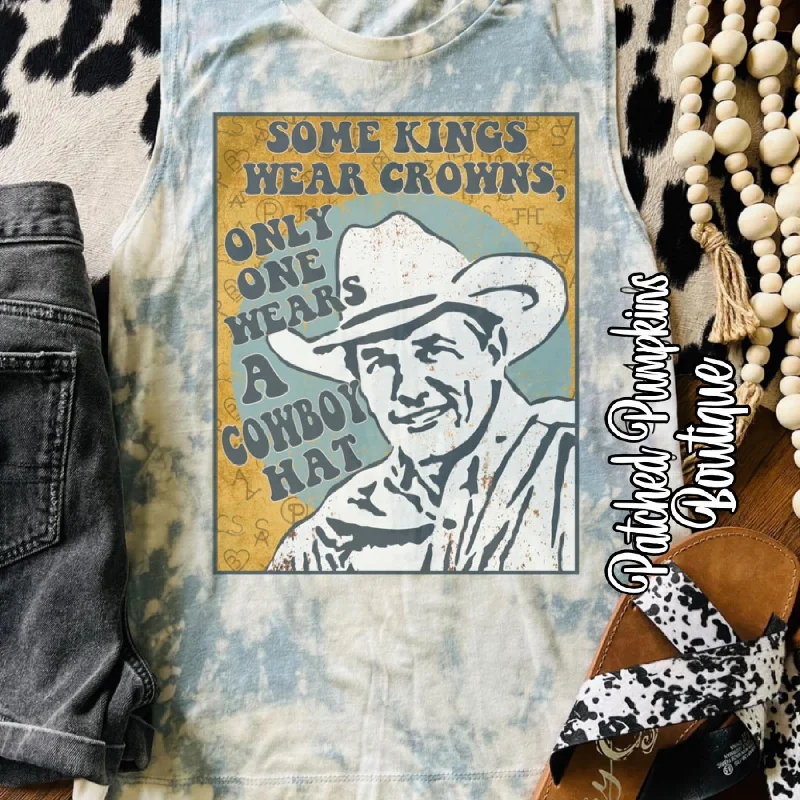 Some kings tank navy tank top