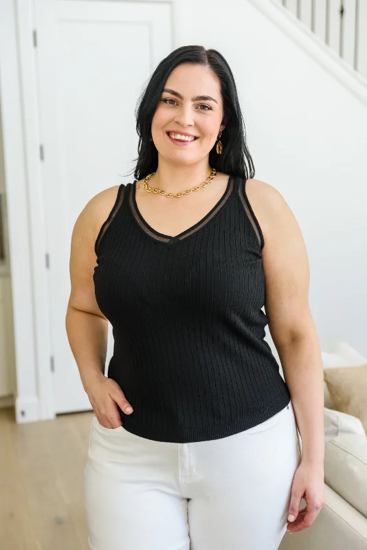 I’ve found Paris-dise Tank In Black layering tank top