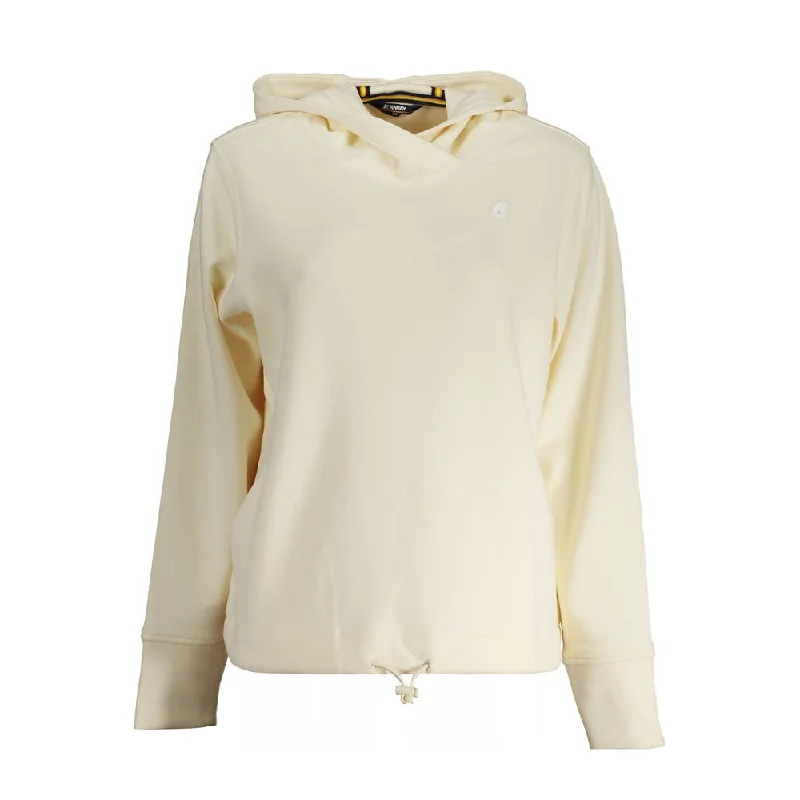 K-WAY Beige Polyester Sweater Lace Blend Ribbed Blend Corduroy Blend
