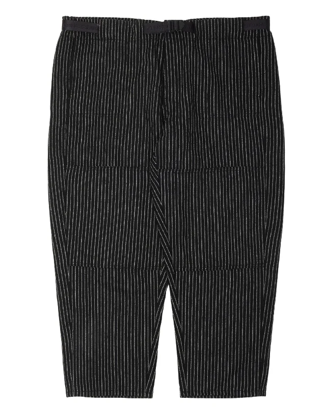 Striped Japanese Railroad Trousers Trousers Bridal Satin