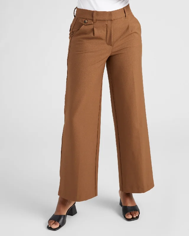 Absolution Skyrise Gabardine Wide Leg Trouser Trousers Essential Wardrobe